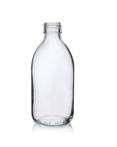 Clear Glass Bottle (Optional Pump) - 300ml