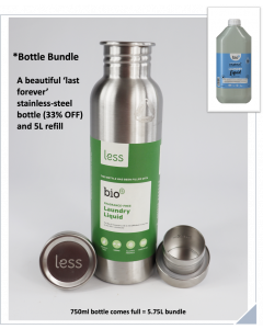 Bio-D Discount Bottle Bundle*: Fragrance Free Non-Bio Laundry Detergent – 5.75L