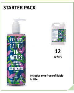 Faith In Nature – Lavender & Geranium – Hand Wash – 5L