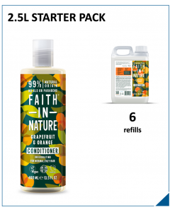 Faith In Nature – Grapefruit & Orange – Conditioner – 2.5L