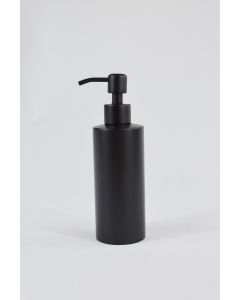 Matt Black Stainless Steel Bottle and Pump - 400ml