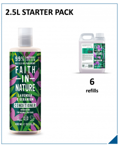 Faith In Nature – Lavender & Geranium – Conditioner – 2.5L
