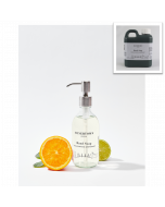Tuscan Orange & Bergamot Hand Soap - 1L Refill Pack with a 300ml glass bottle and pump
