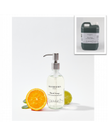 Tuscan Orange & Bergamot Hand Soap - 2L Refill Pack with a 300ml glass bottle and pump