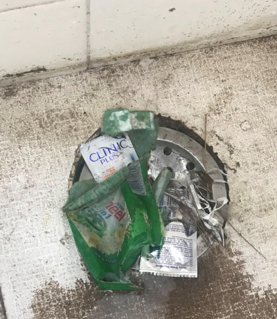 Clogged Drains, Another Impact Of Sachets