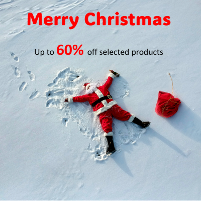 Just In Time For Christmas, Up To 60% Off!